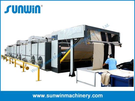 Сушилня без опън без триене с единичен проход